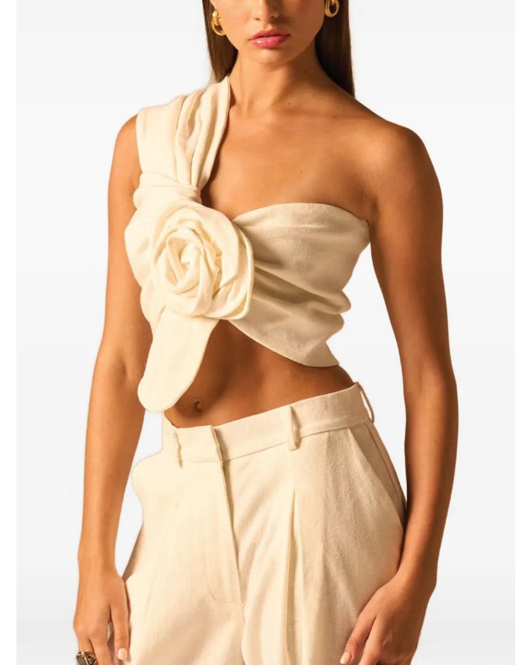JBQ Natural Camelia Top