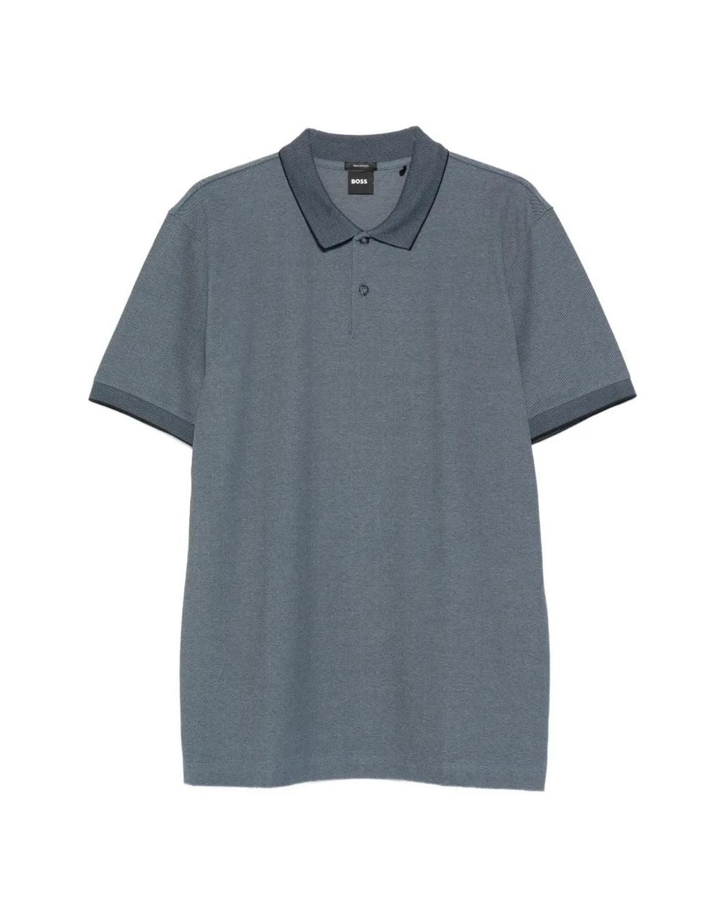 Boss Blue Parlay Polo Shirt for men