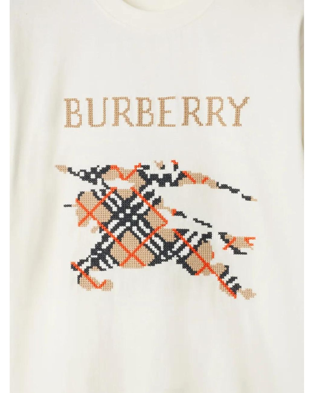 Burberry White T-Shirts for men