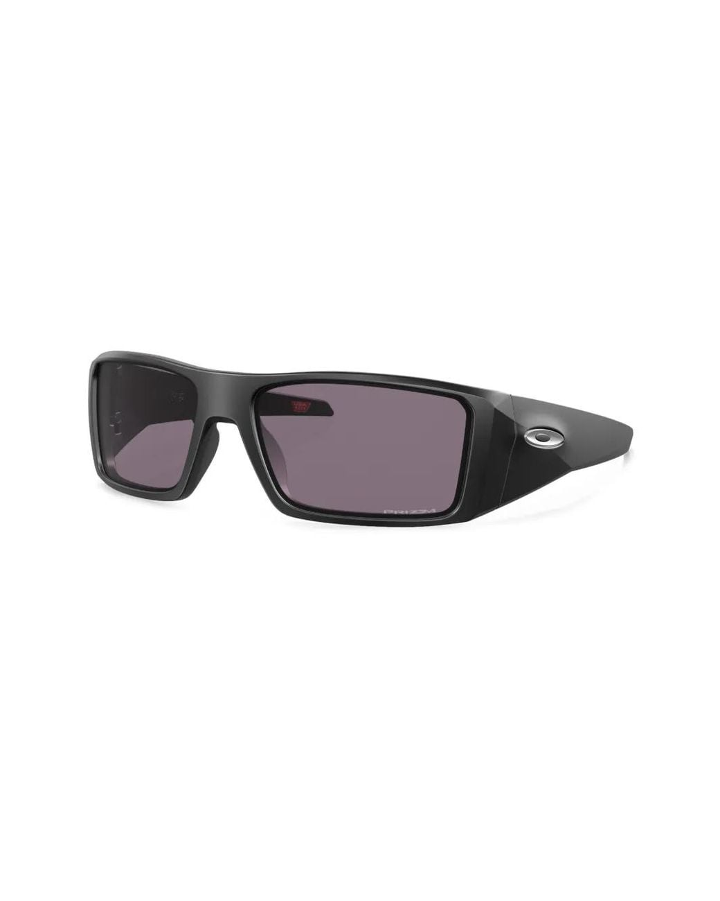 Oakley Black Heliostat Rectangle-Frame Sunglasses