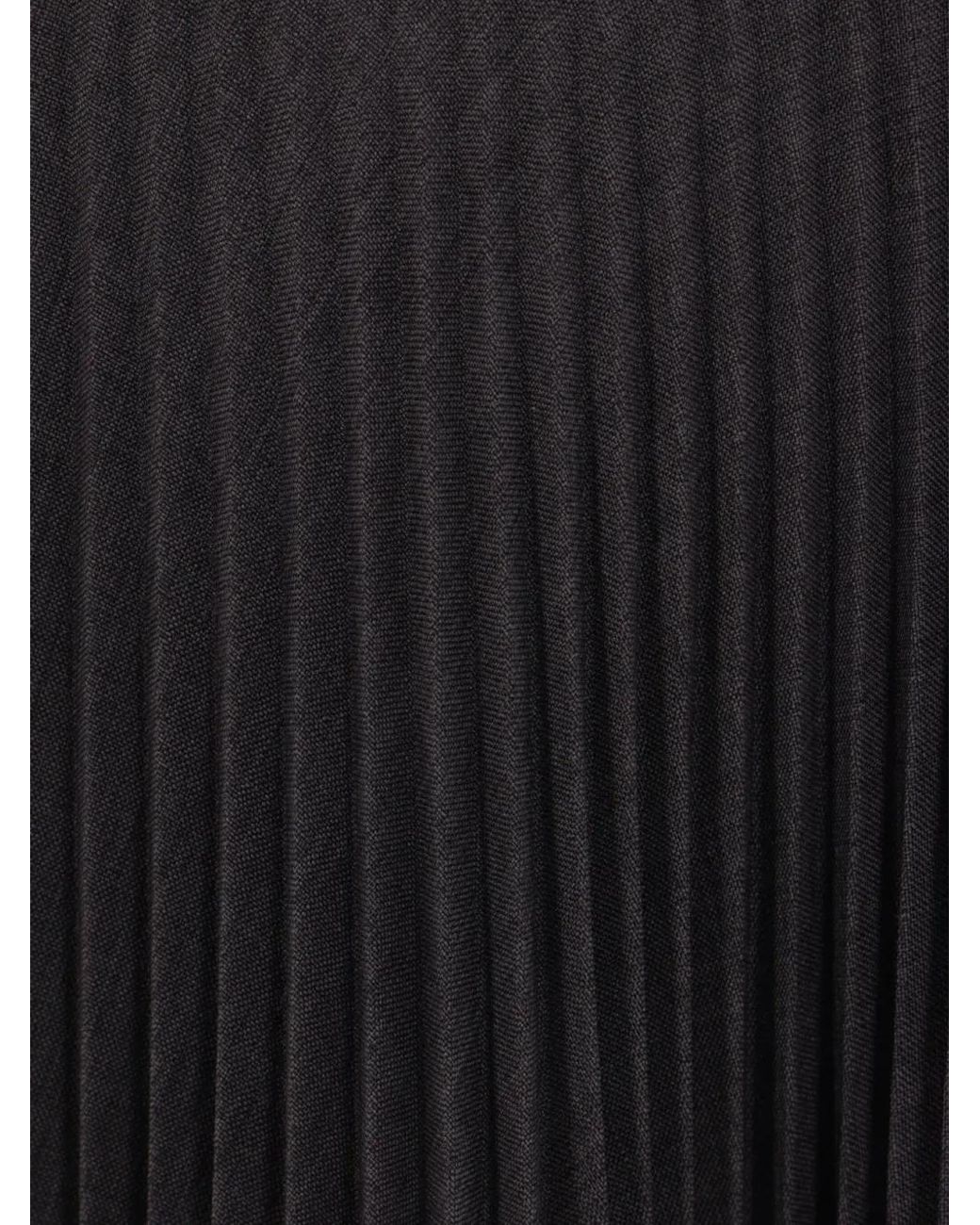 Niccolò Pasqualetti Black Cavo Midi Skirt