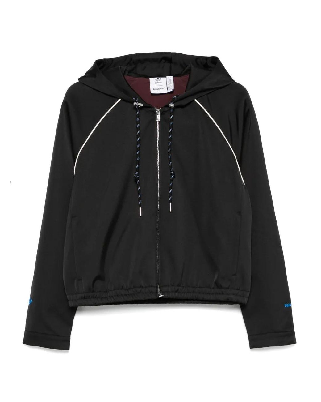 Adidas X Wales Bonner Jack Met Capuchon in het Black