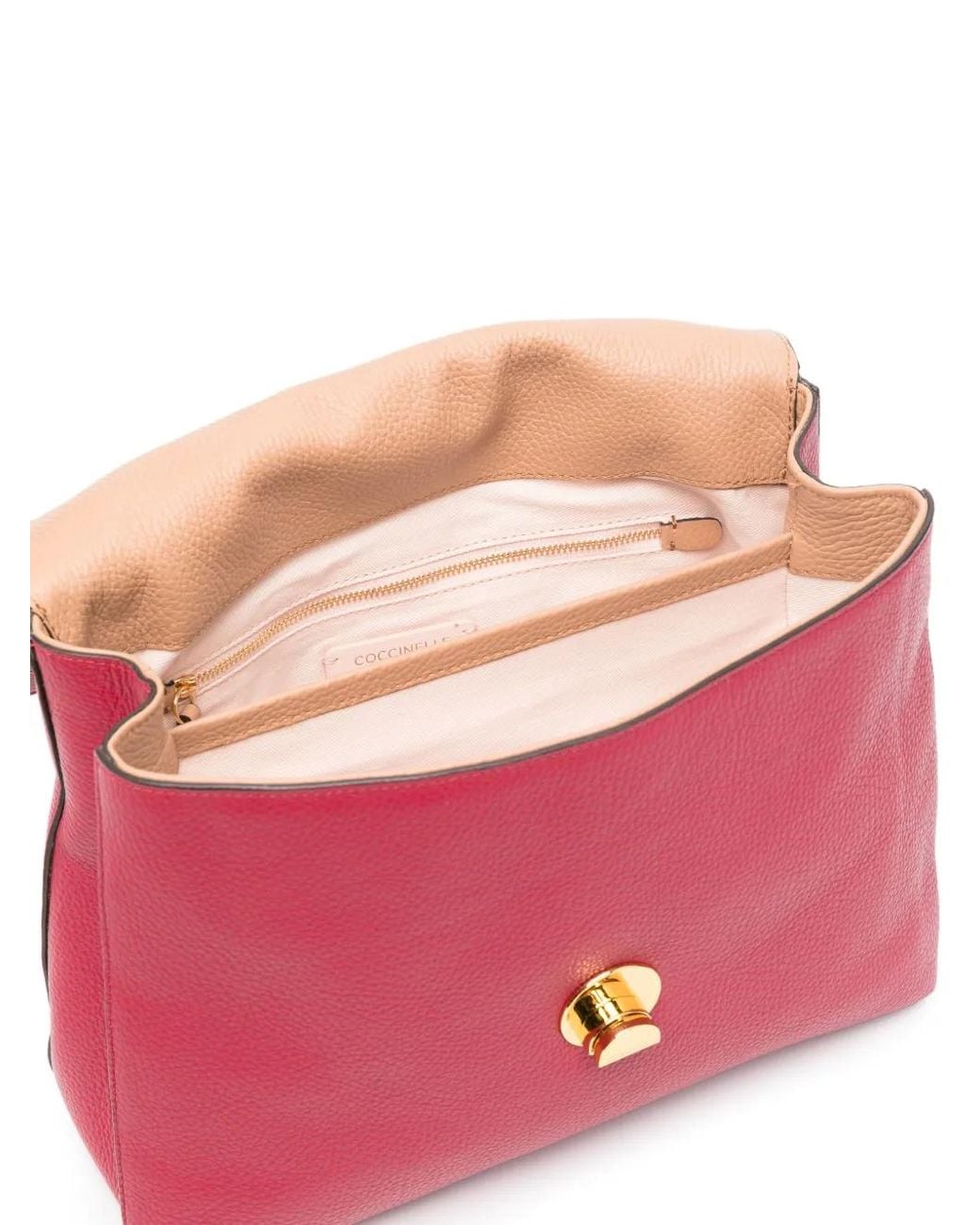 Coccinelle Red Liya Tote Bag