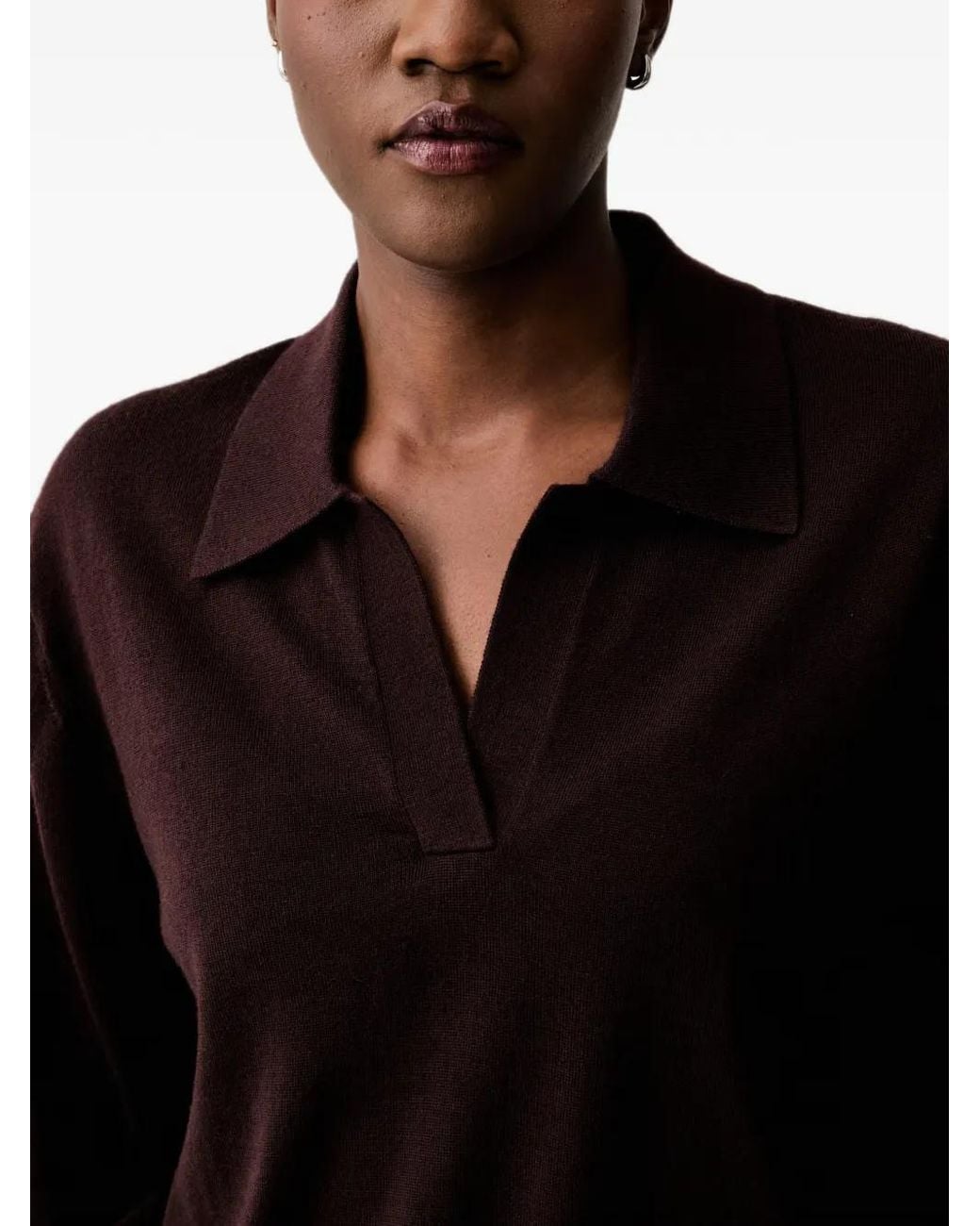 Marc O' Polo Black Polo-Collar T-Shirt