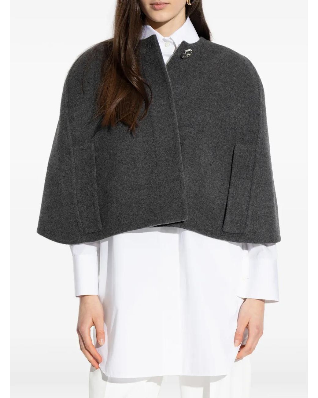 Givenchy Black Button Jacket