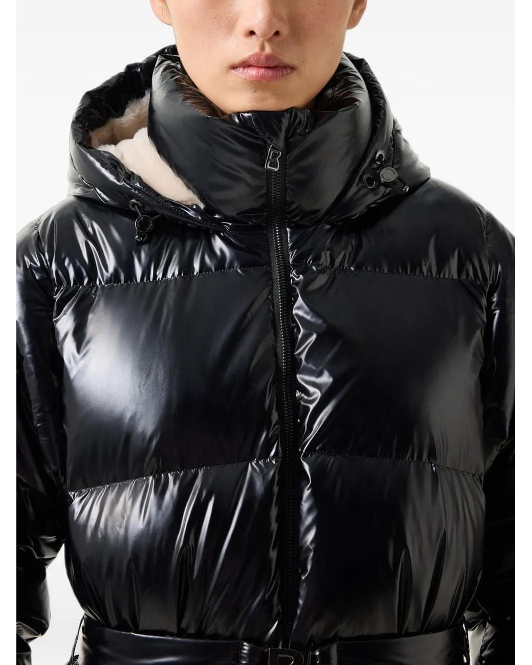 Bogner Black Inez Quilted Down Jacket