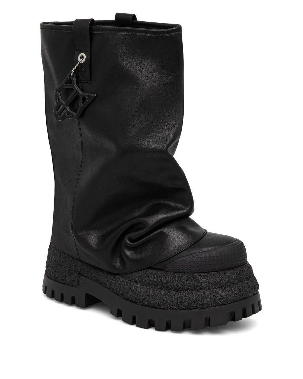 Naked Wolfe Black Disturb Boots