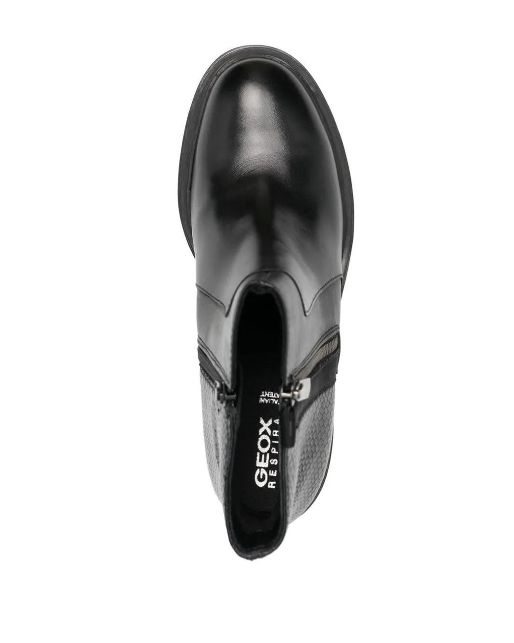 Geox Black Damiana Ankle Boots