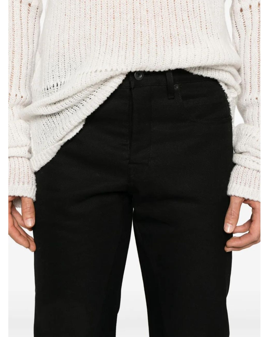 Rick Owens Black Headon Jeans for men