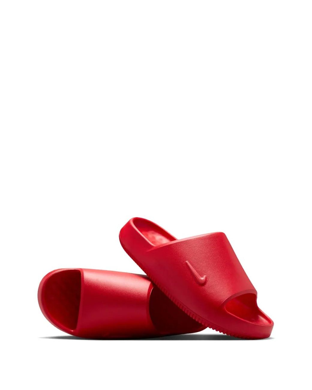 Nike Red Calm 2.0 Slides