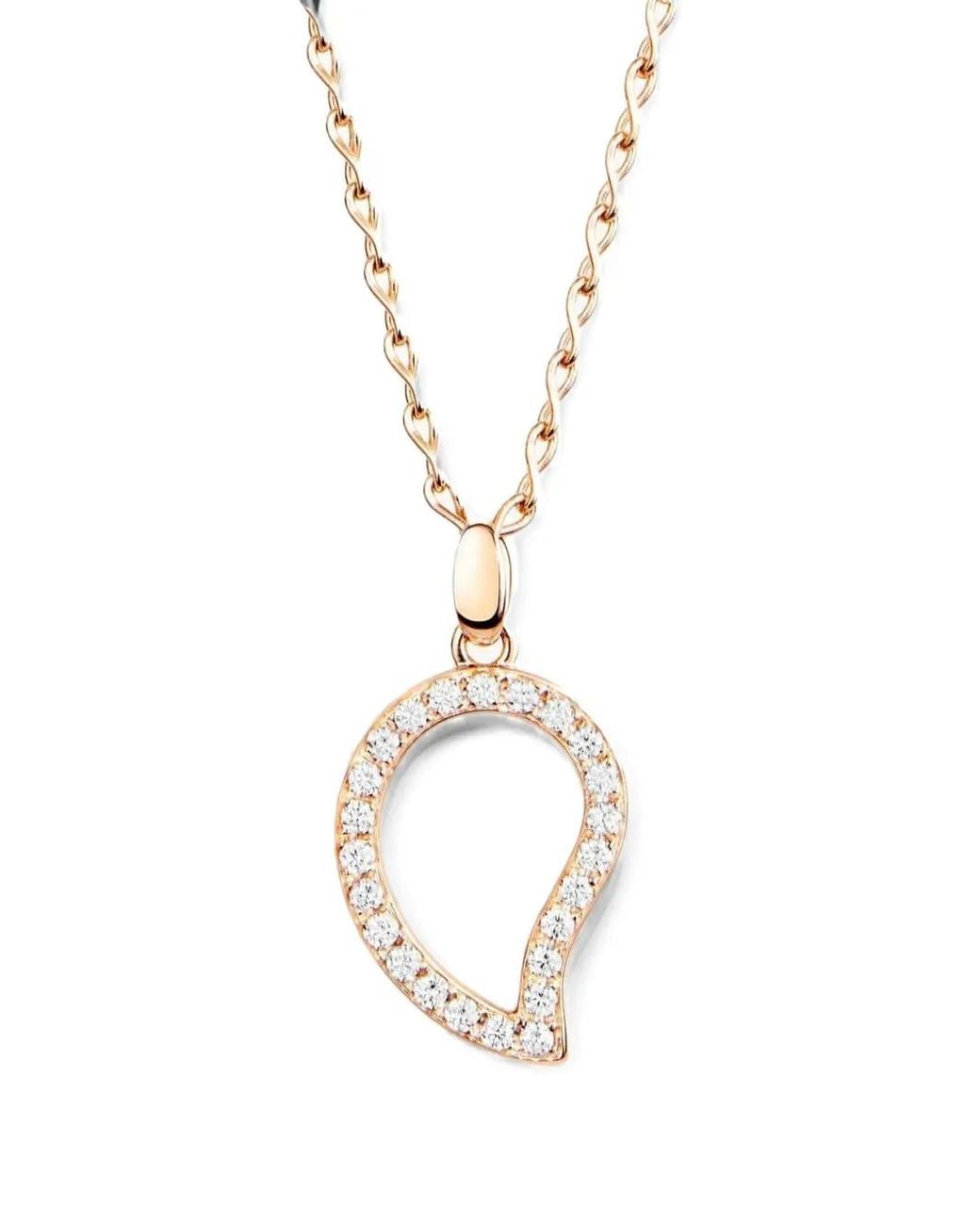 Tamara Comolli Metallic Paveline Diamond Necklace