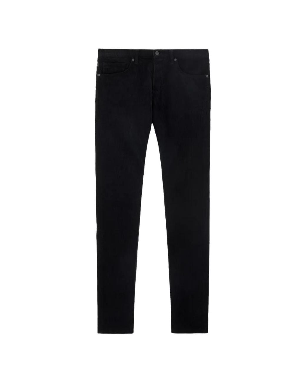 Tom Ford Black 12 Waves Cord Slim Fit Jeans for men
