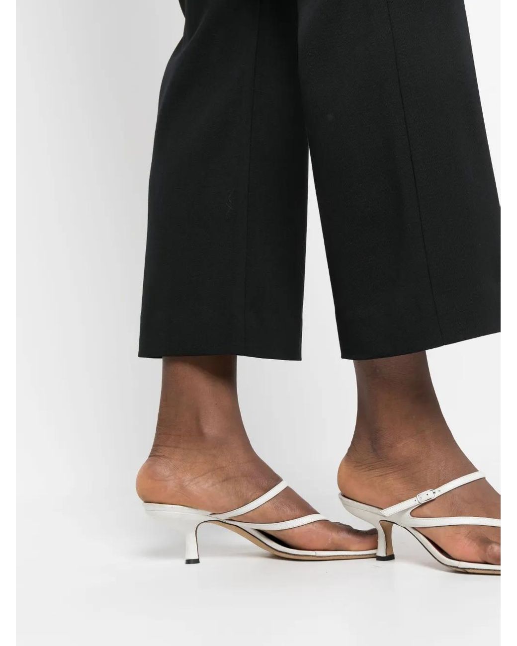 Closed Black Wharton Flared Trousers