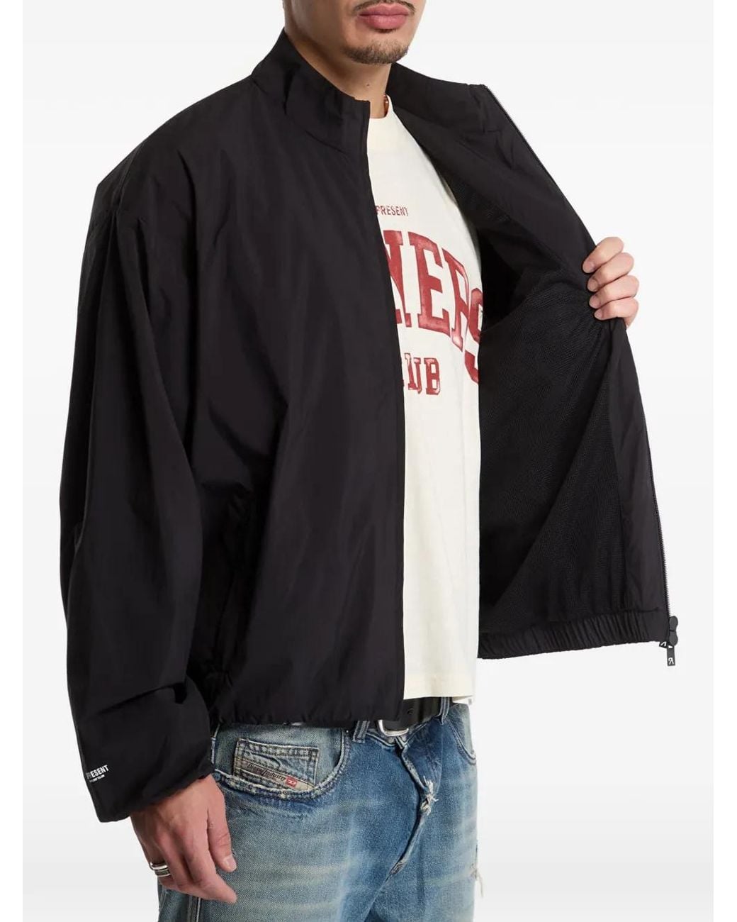Represent Black Micro Owners Club Track Jacket