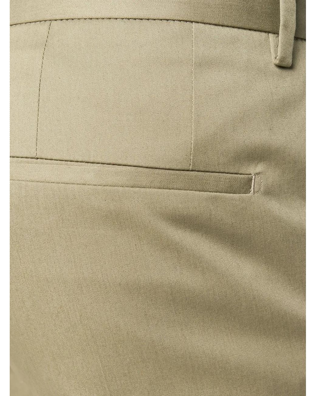 Dolce & Gabbana Natural Logo-Tag Chinos for men