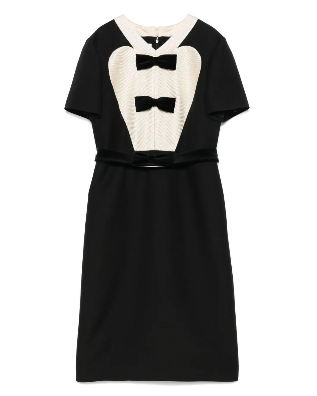 Valentino Garavani リボンディテール ドレス ブラック | Lyst