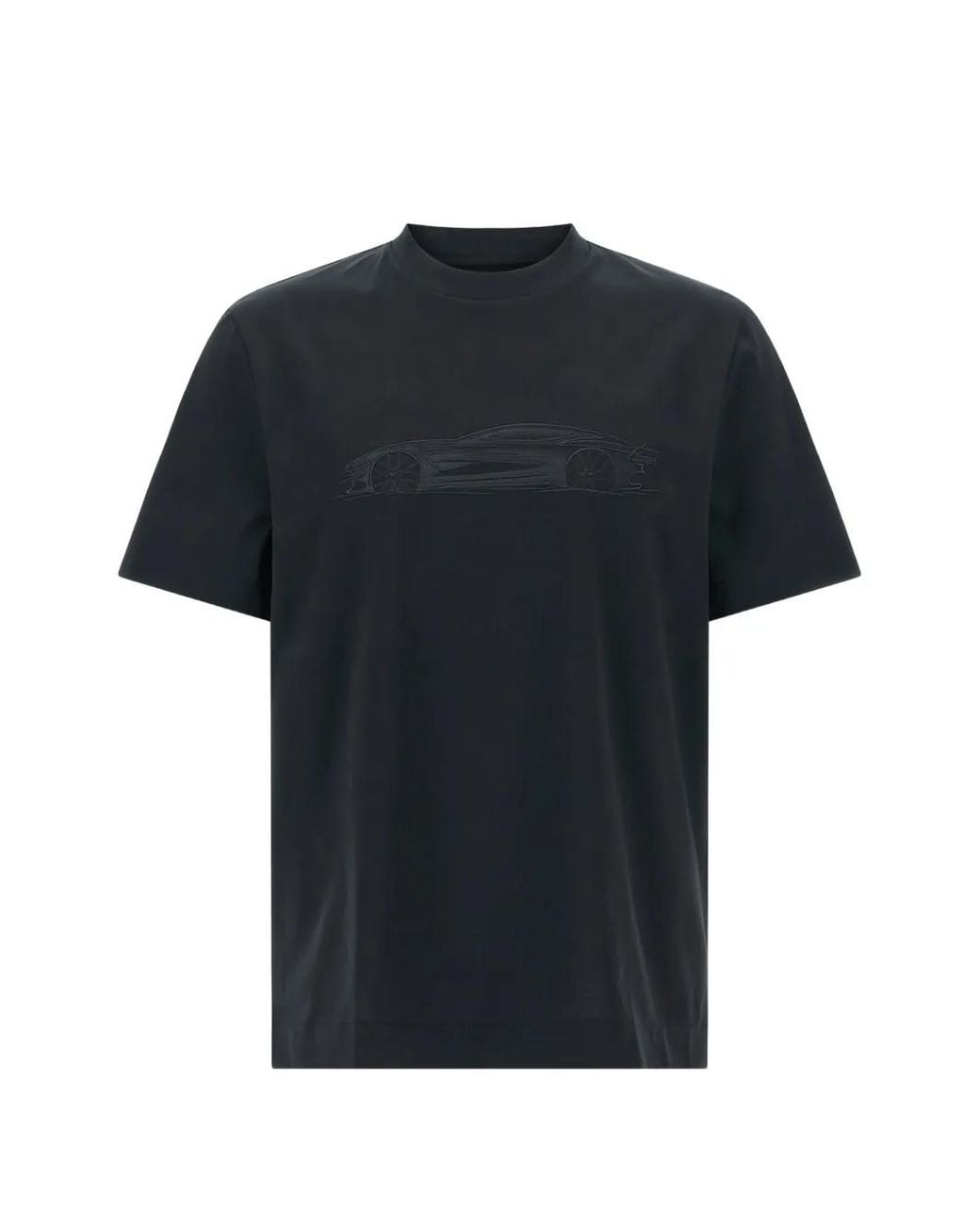 Boss Black X Aston Martin Embroidery Crew Neck T-Shirt for men