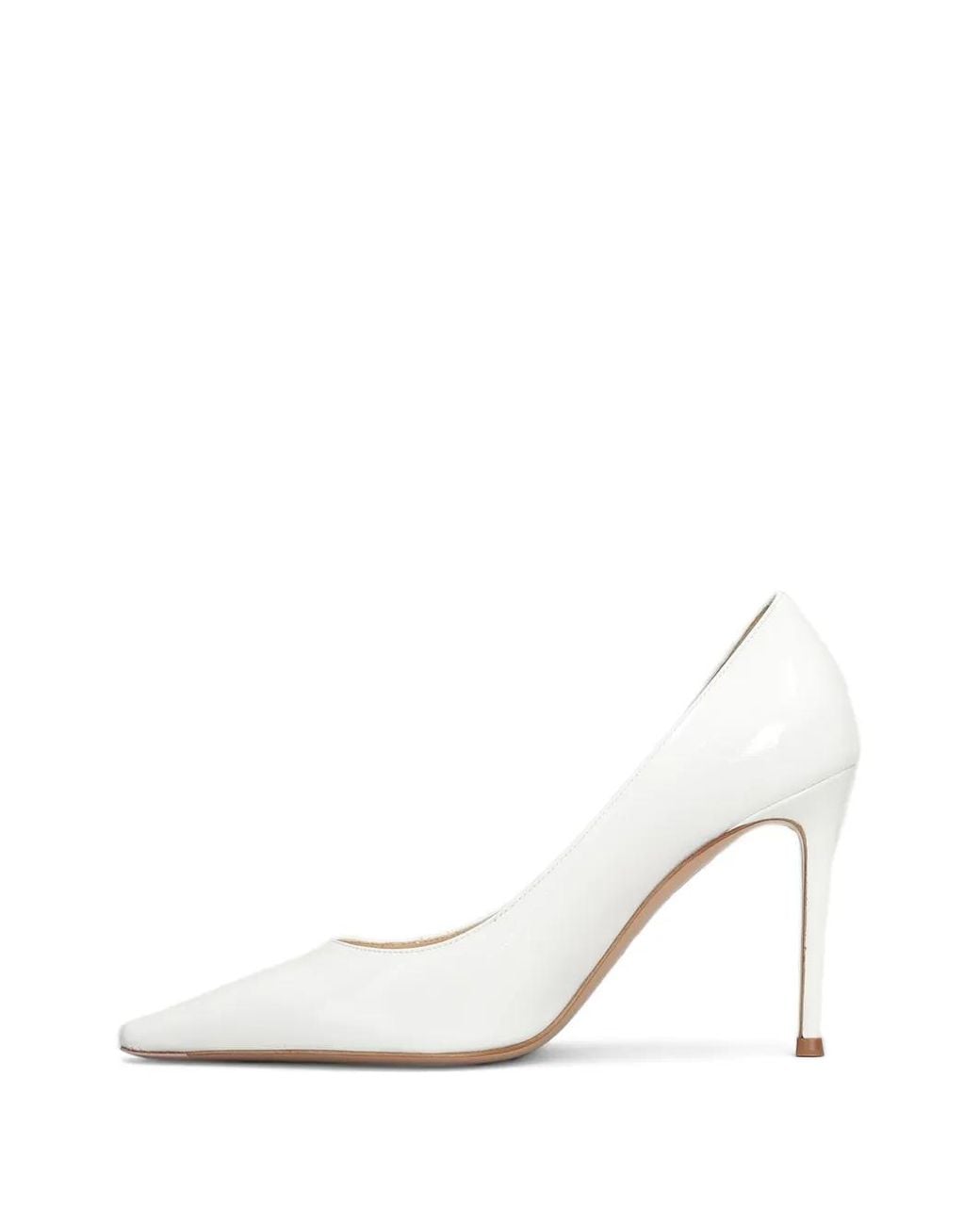 Roberto Festa White Elais Pointed-Toe Pumps