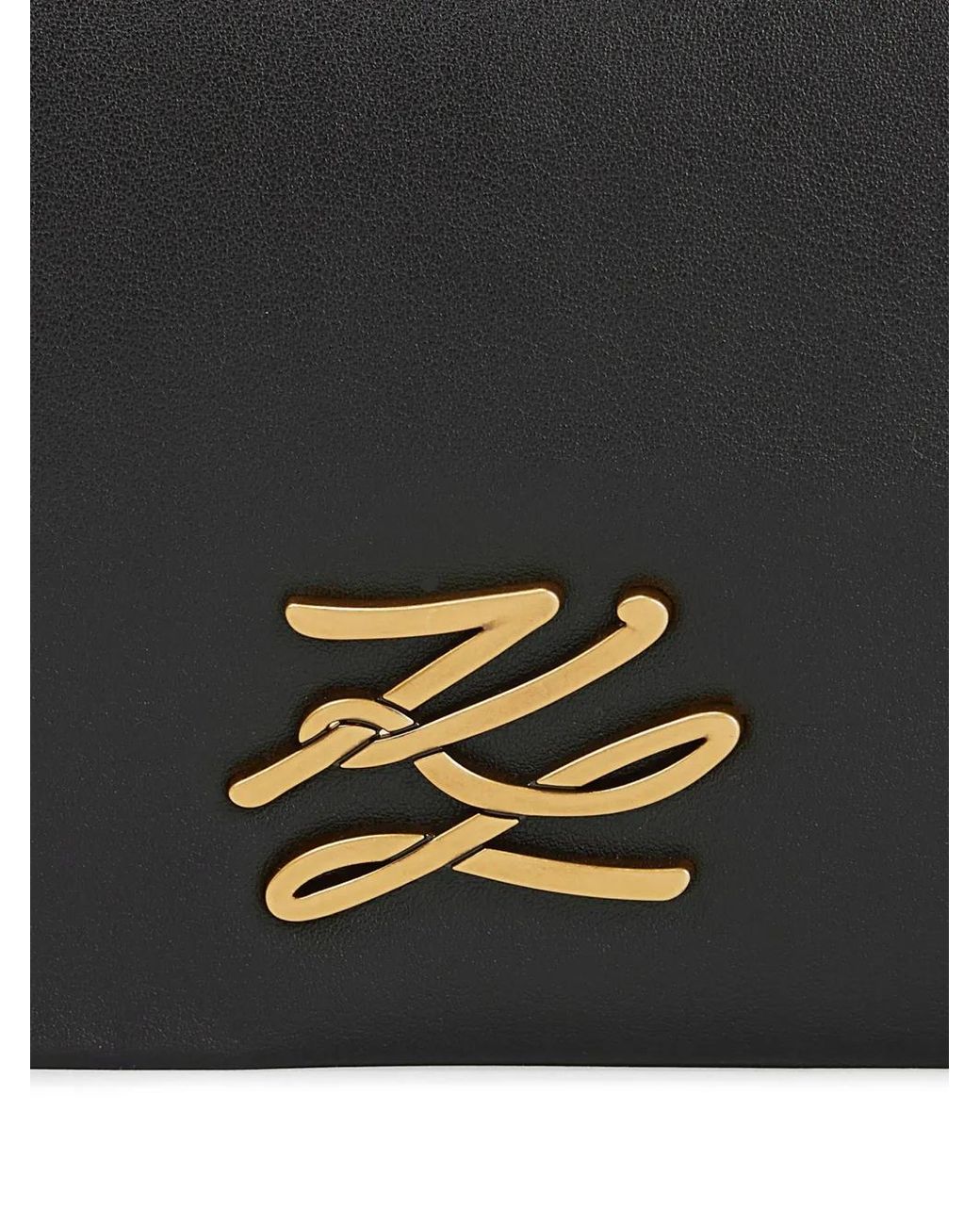 Karl Lagerfeld Black K/Autograph Cross Body Bag
