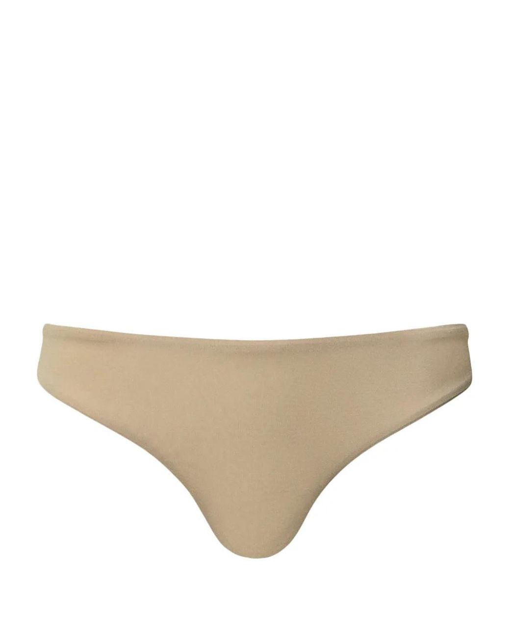 Twinset Natural Charmeuse Thong Briefs