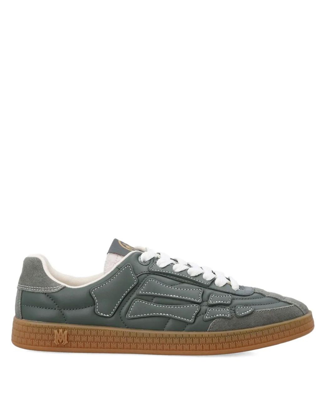 Amiri Multicolor Pacific Bones Leather Sneakers for men