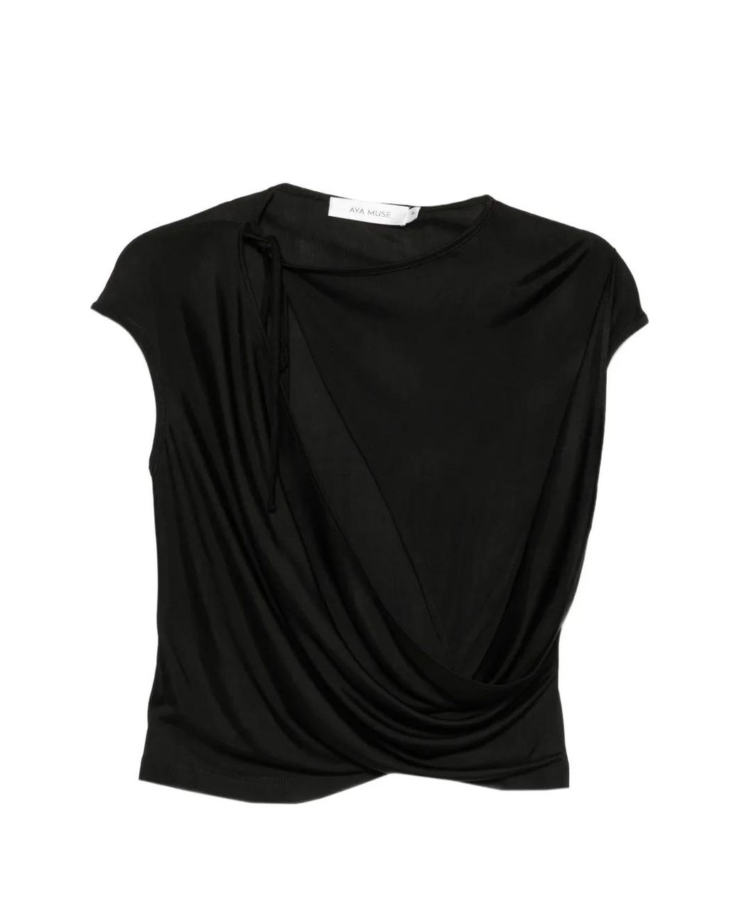 AYA MUSE Black Nyra Cut-Out Cami Top