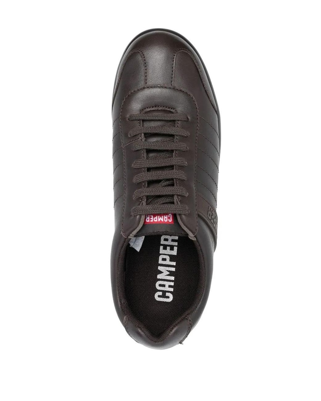 Camper Black Pelotas Xlite Leather Sneakers for men