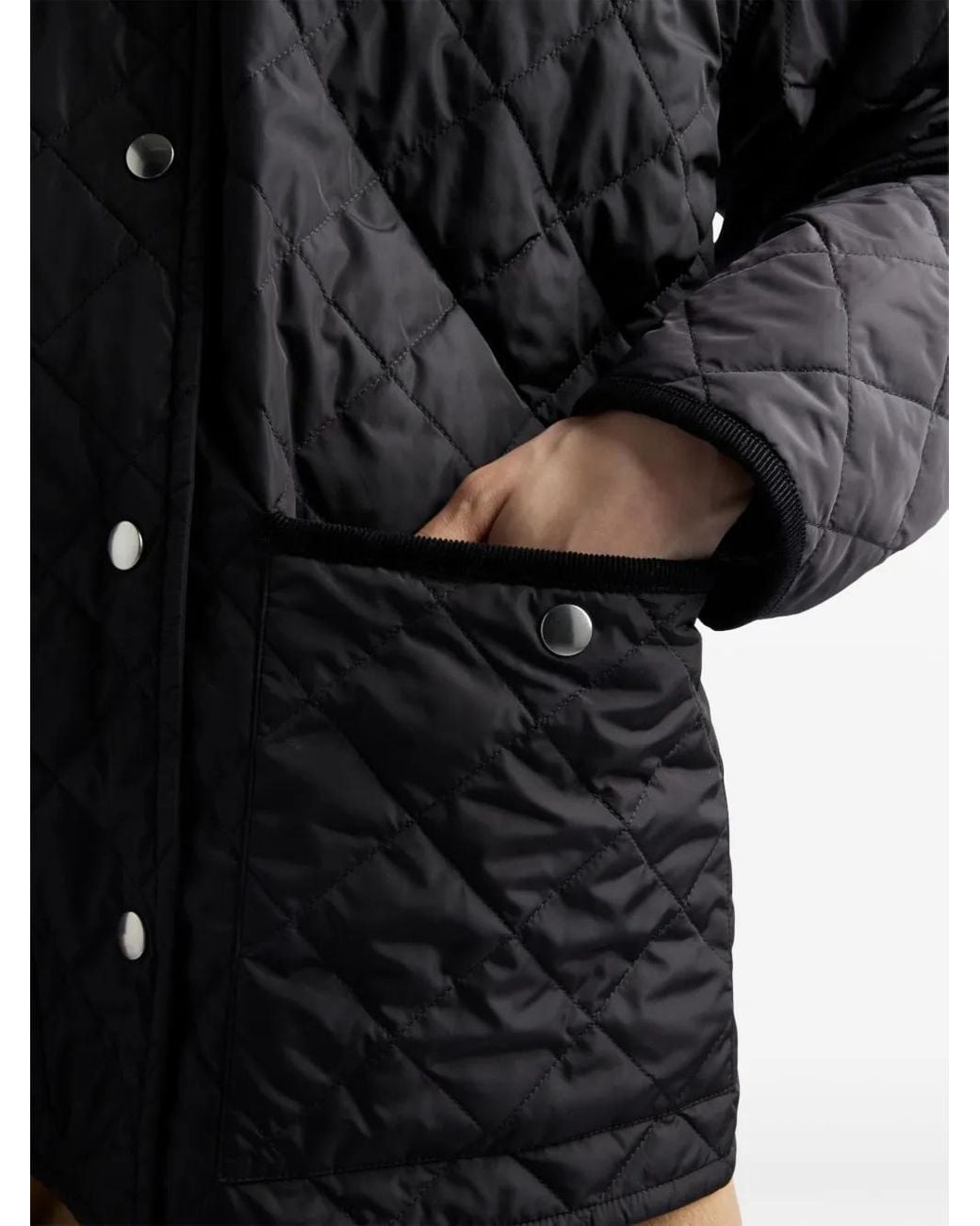Prada Black Patch-Pocket Jacket