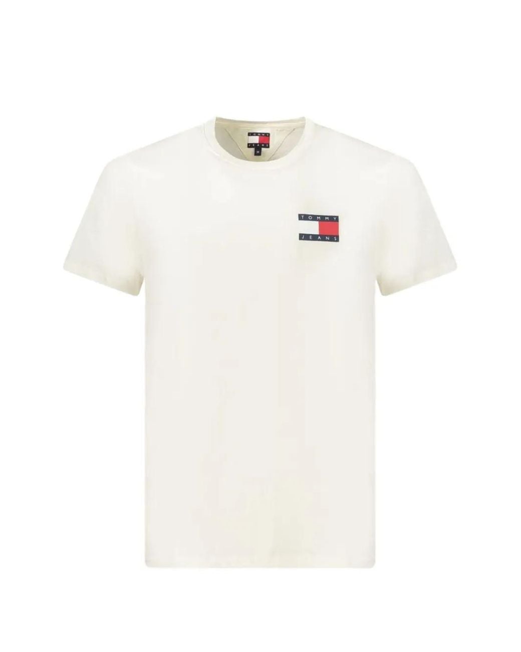 Tommy Hilfiger White Essential T-Shirt for men