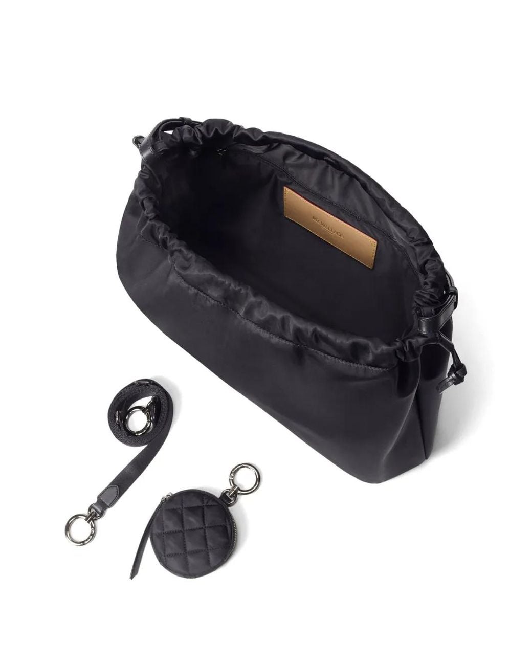 MZ Wallace Black Waverly Shoulder Bag
