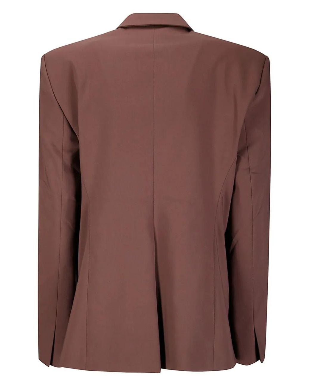 OTTOLINGER Brown Split-Detail Buttoned Blazer
