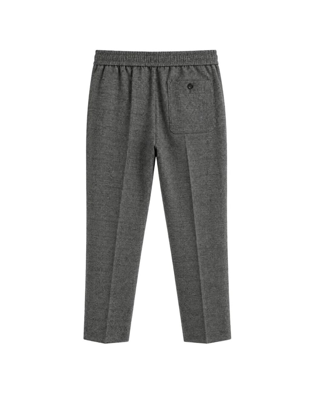 Seventy Gray Check Track Pants