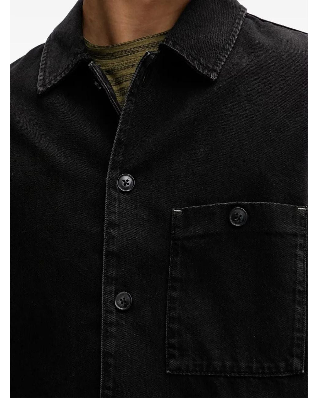 Marc O' Polo Black Chemise À Poche Poitrine for men