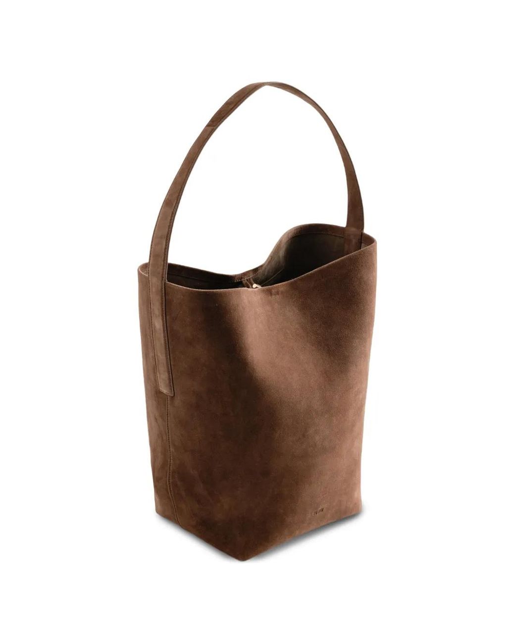Yu Mei Brown Suede Tote Bag