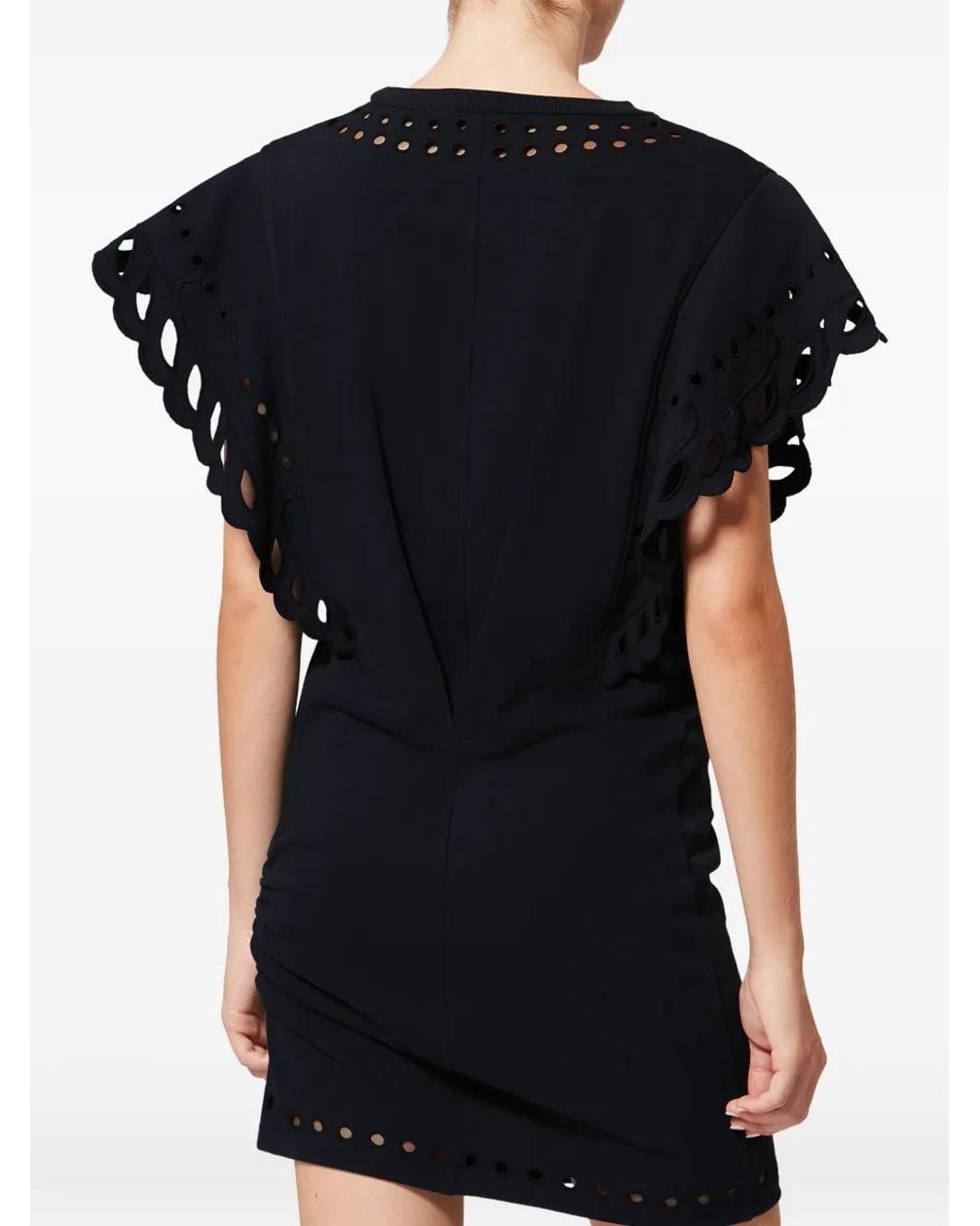 Isabel Marant Black Isabel Marant Etoile Marant Étoile Orlane Cotton Dress