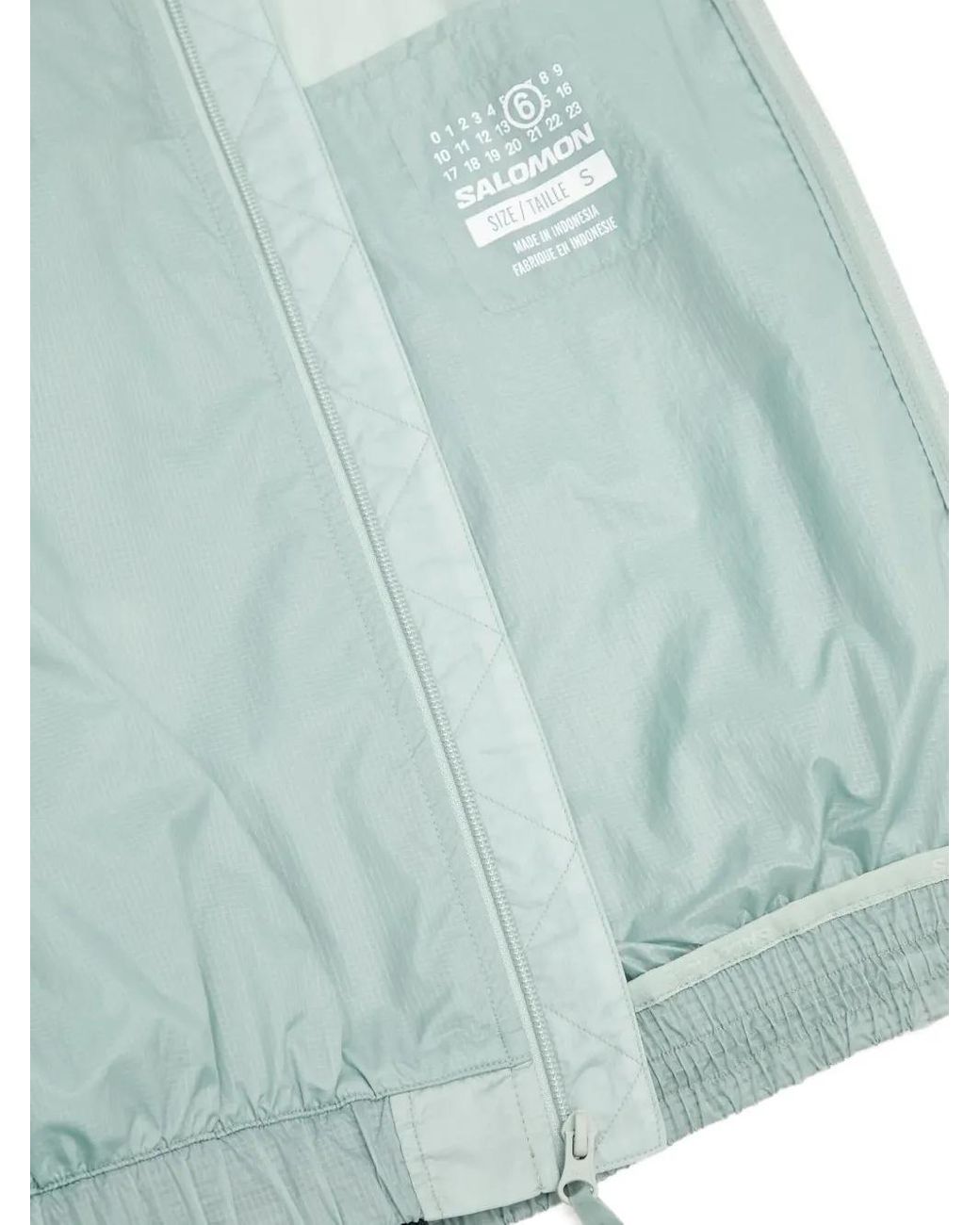 MM6 by Maison Margiela Green Zip-Fastening Bomber Jacket