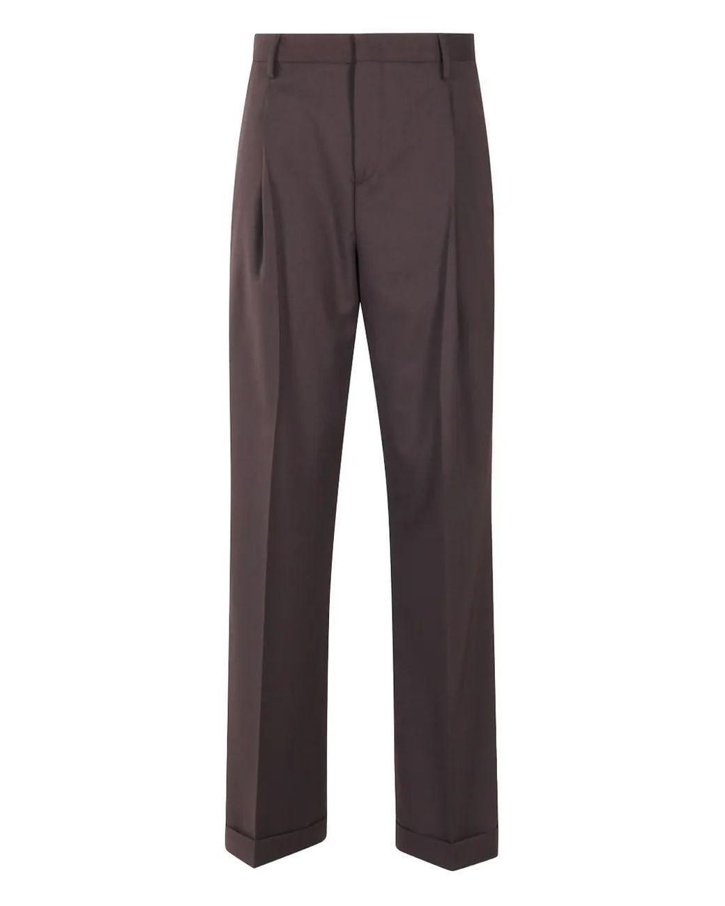 Briglia 1949 Gray Pleated Trousers