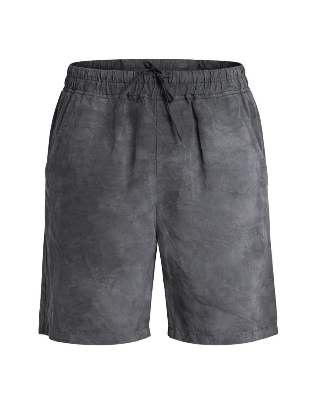 Roberto Collina Gray Drawstring Elasticated-Waist Shorts for men