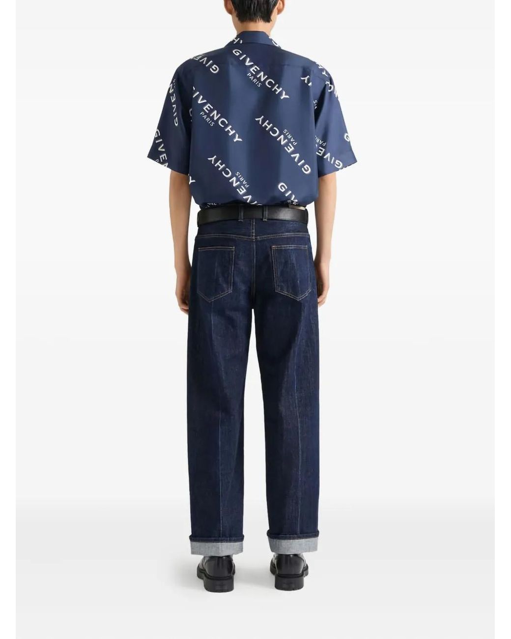 Givenchy Blue Luxury Shirt for men