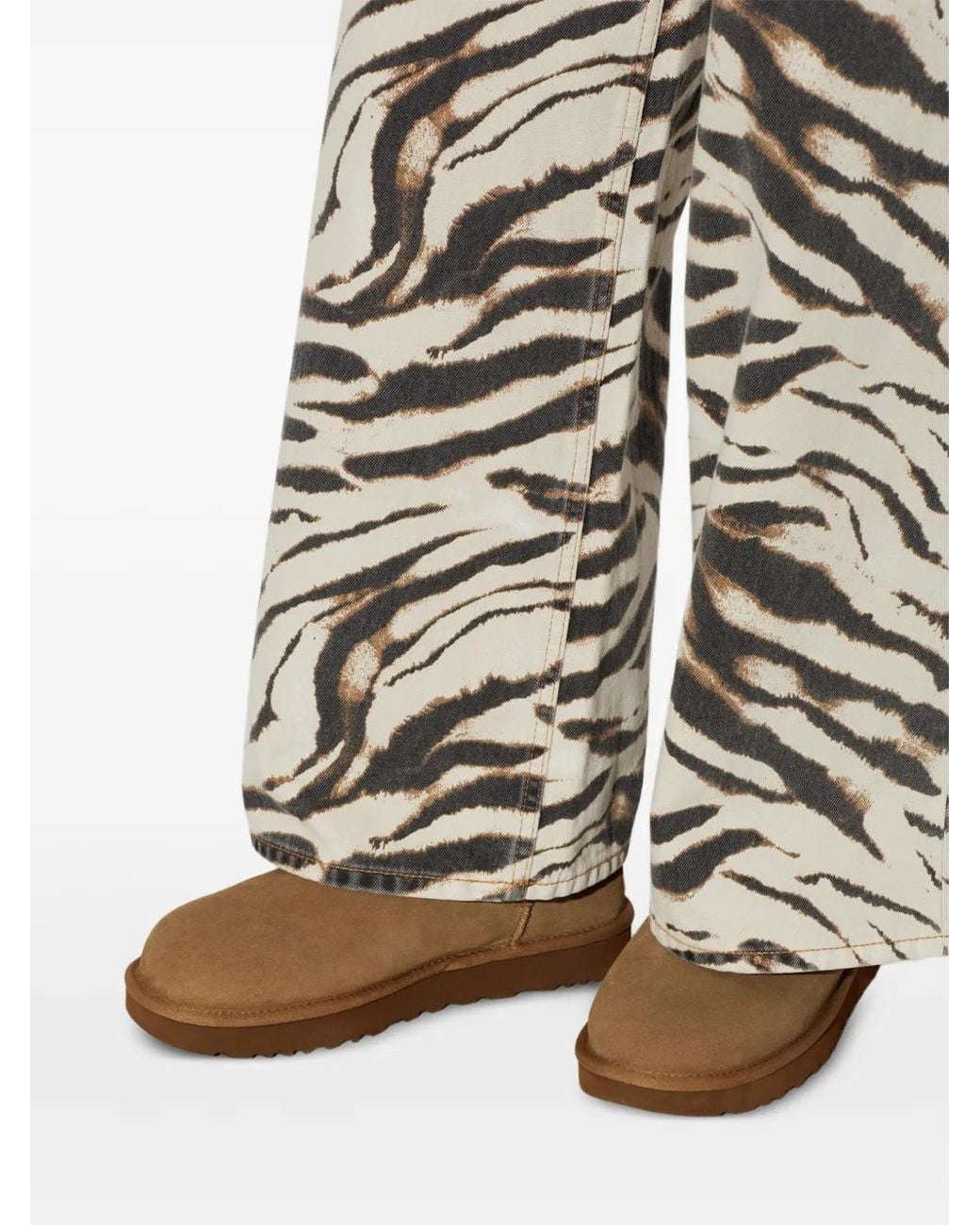 Ugg Brown Bottines Classic Micro