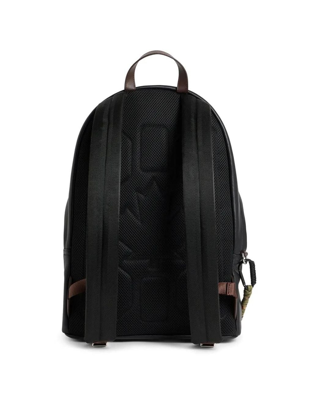 DSquared² Black D2-Upside-Down Backpack for men