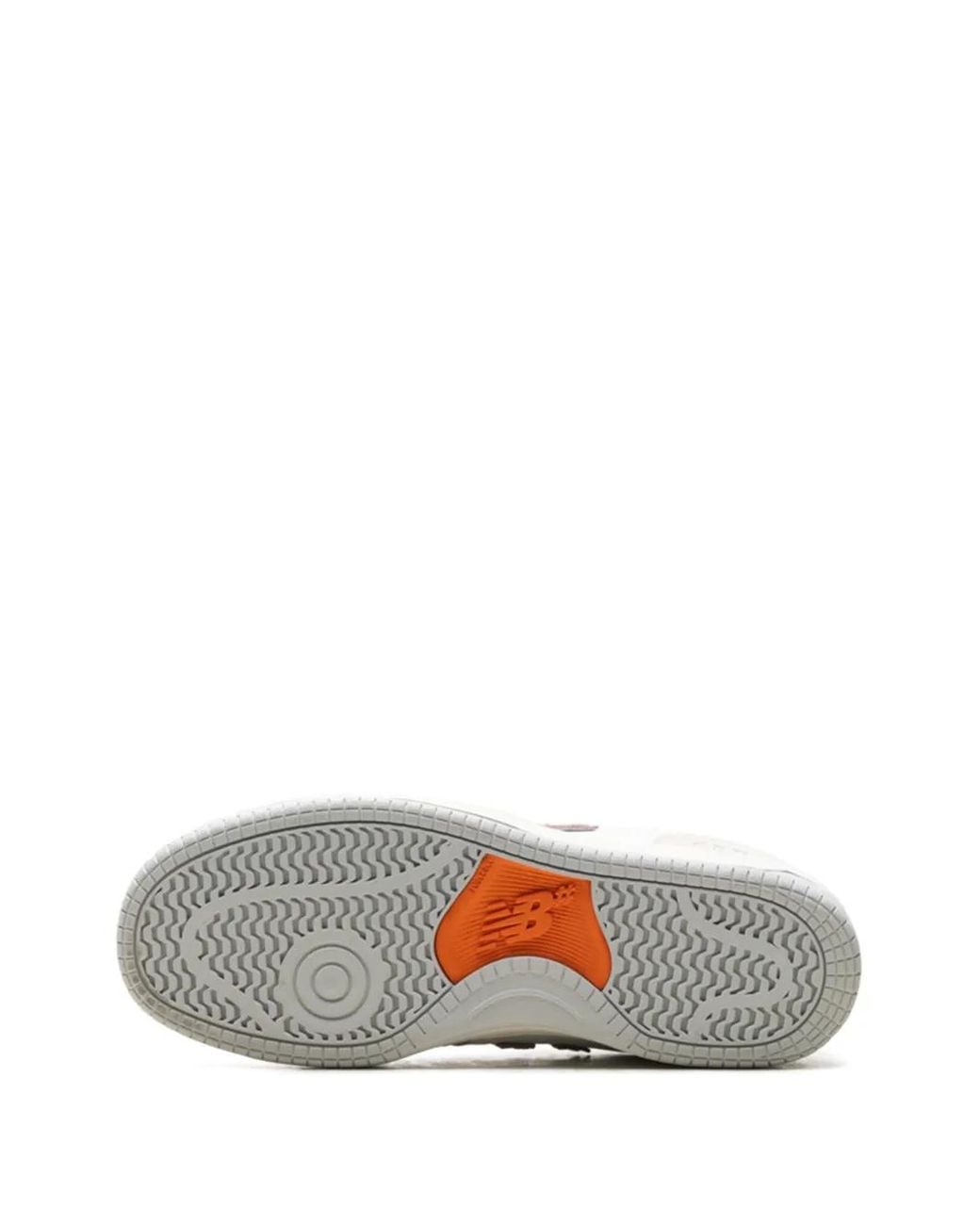 New Balance White Kith Madison Square Garden Capsule Leather Sneakers for men
