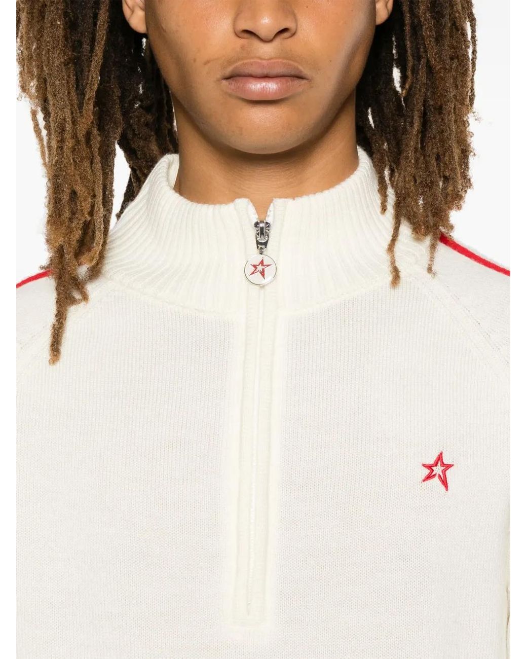 Perfect Moment White La Tour Sweater for men