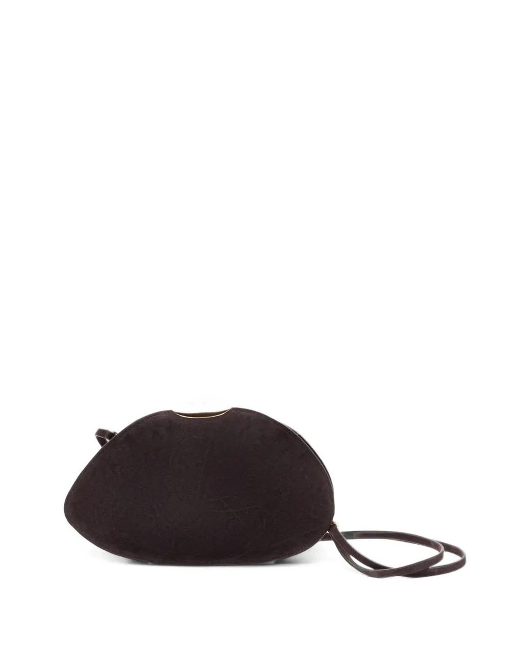 Benedetta Bruzziches Brown Belle De Jour Suede Shoulder Bag