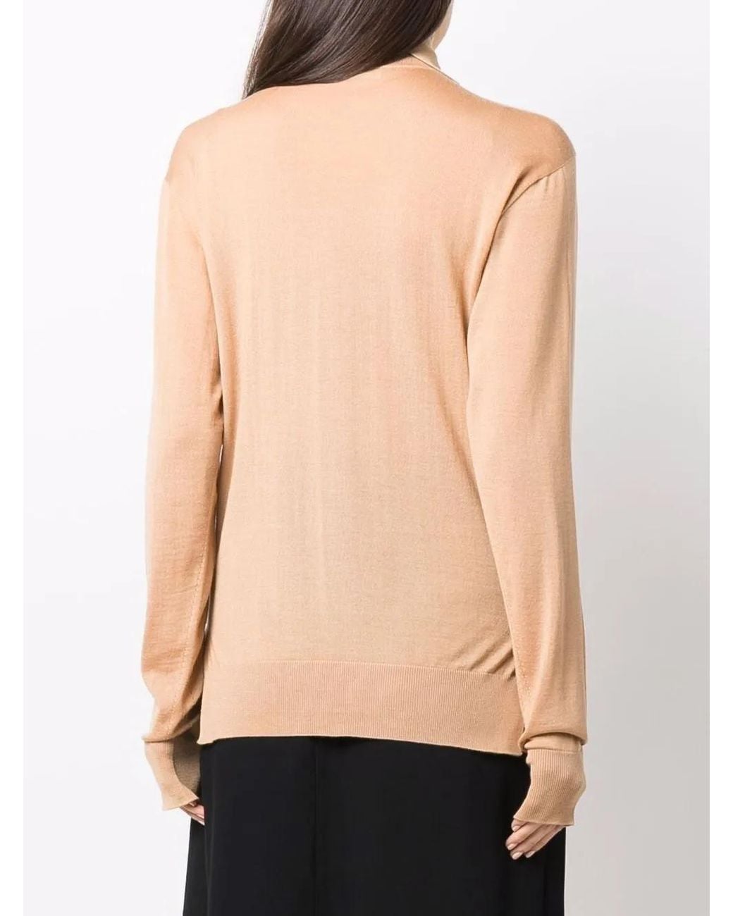 Jil Sander Multicolor Roll-Neck Fine-Knit Jumper