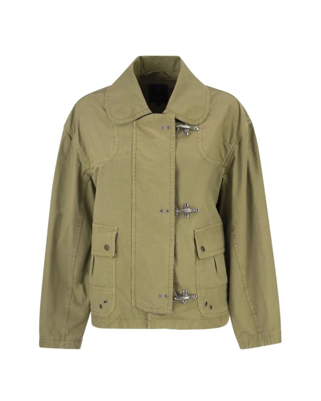 Fay Green 3 Ganci Bomber Jacket