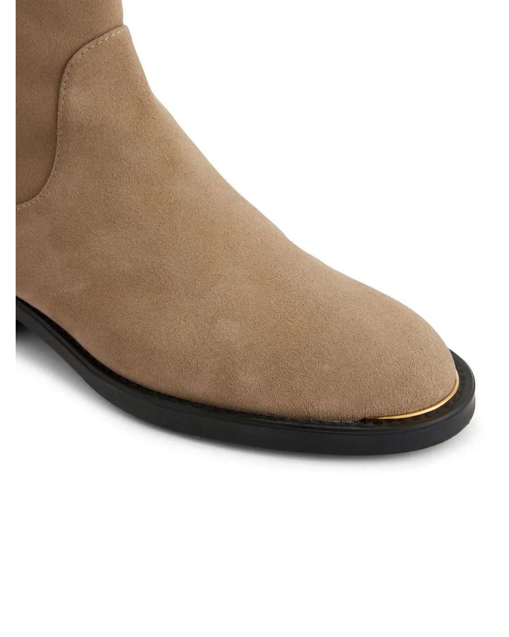 Giuseppe Zanotti White Nelle Suede Boots