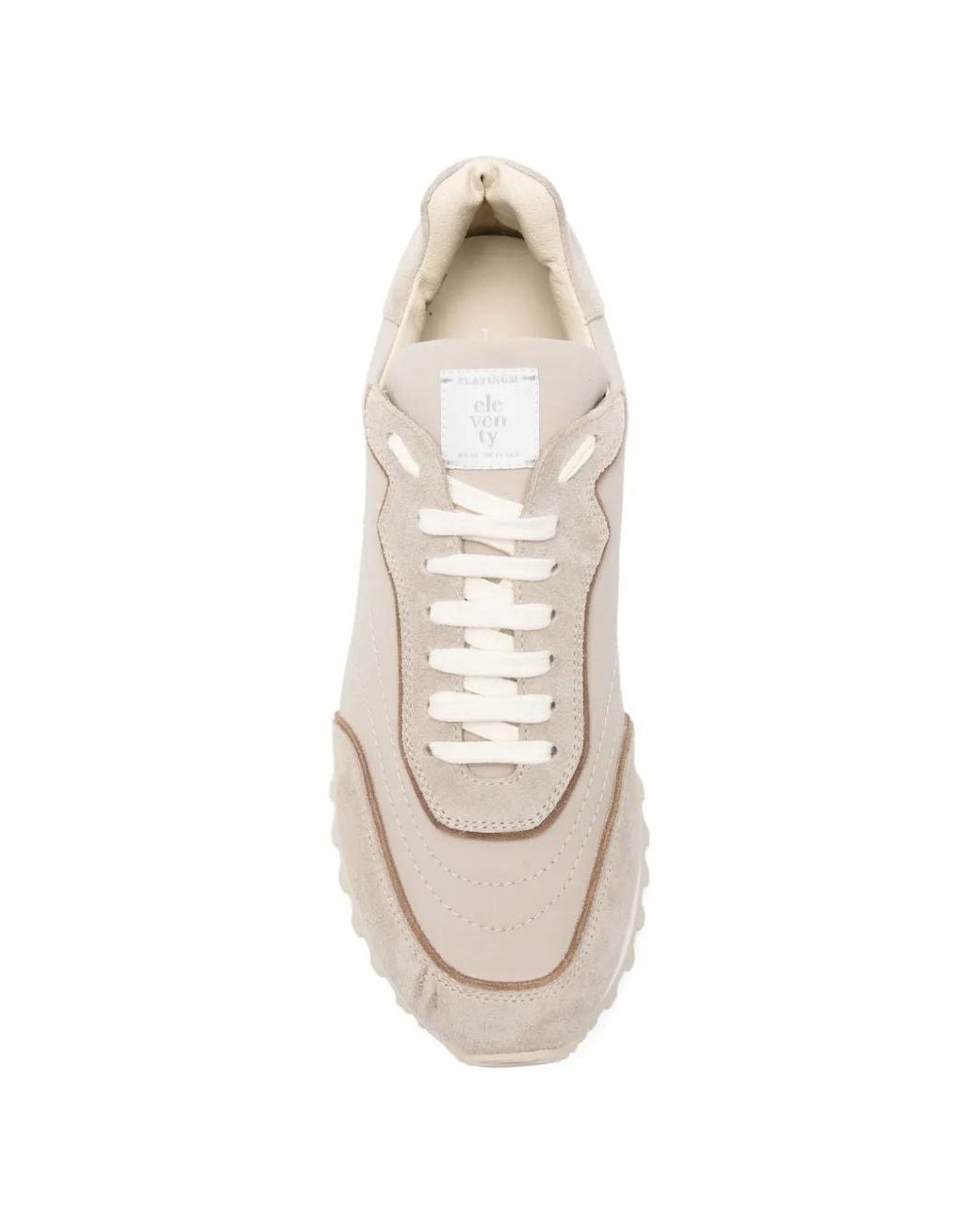 Baskets À Semelle Crantée Eleventy pour homme en coloris White