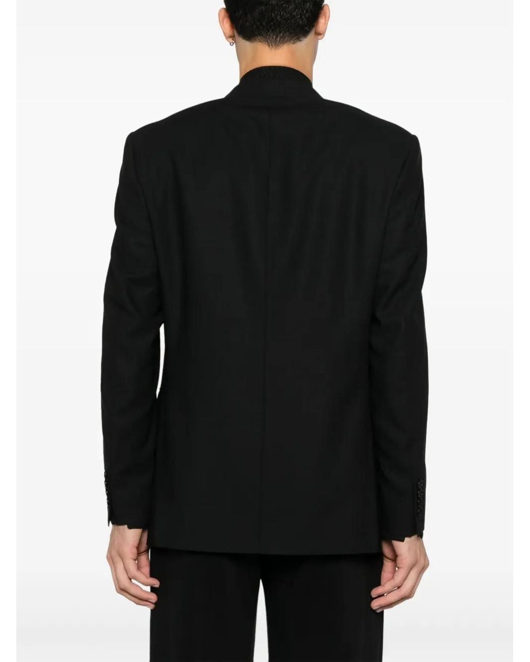 Canali Black Wool Blazer for men