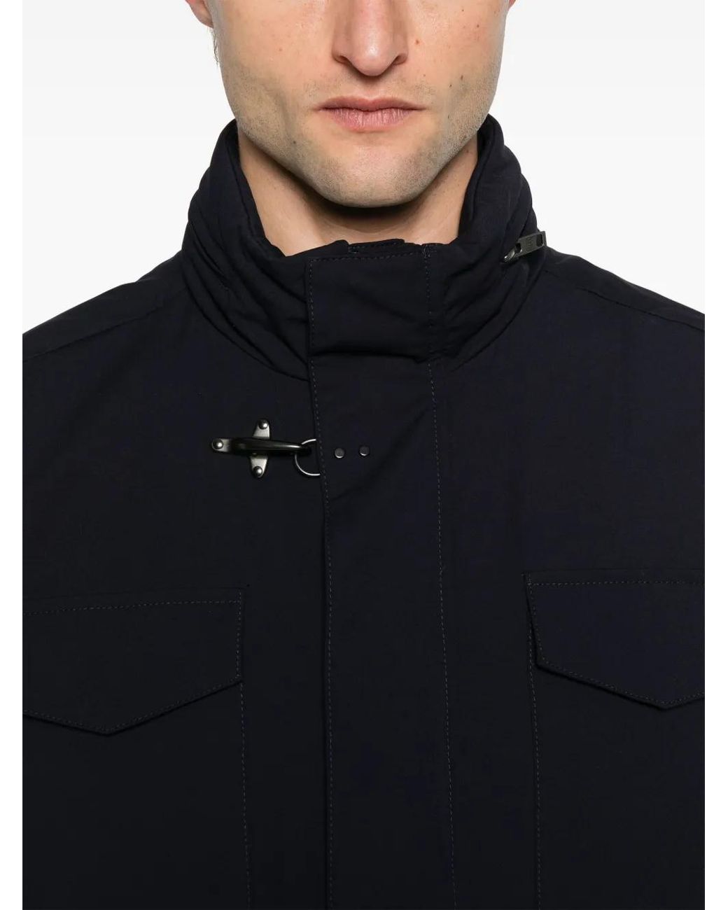 Fay Blue Field Jacket for men